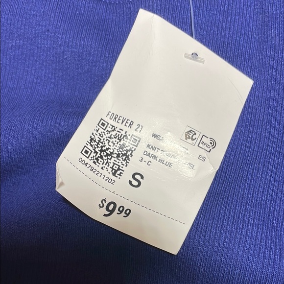 Forever 21 Blue and Black Tank Tops - Picture 4 of 6